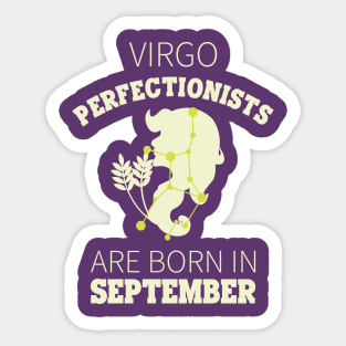 Funny Virgo Zodiac Sticker